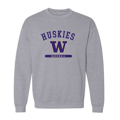 Washington - NCAA Baseball : Justin Tims - Classic Shersey Crewneck Sweatshirt-0