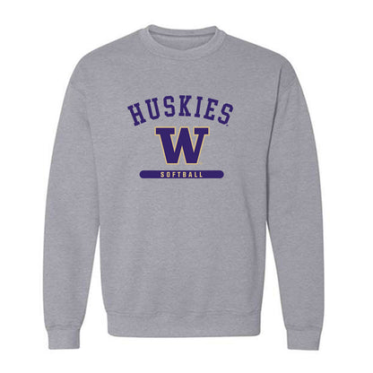 Washington - NCAA Softball : Addie Craig - Classic Shersey Crewneck Sweatshirt-0