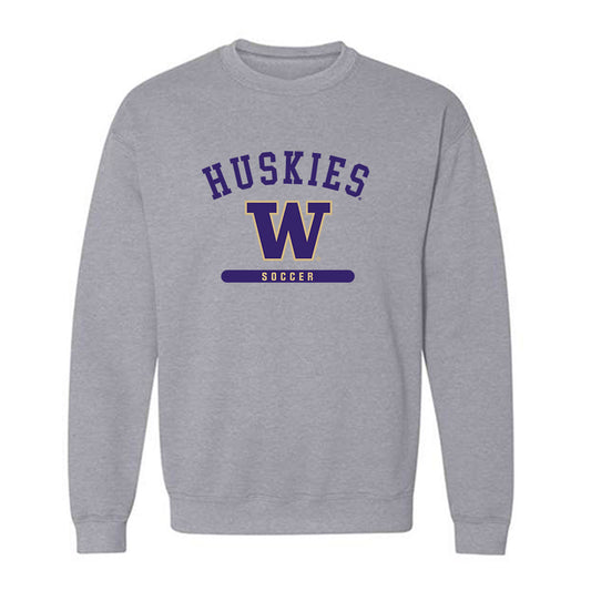 Washington - NCAA Women's Soccer : Maya Loudd - Classic Shersey Crewneck Sweatshirt-0