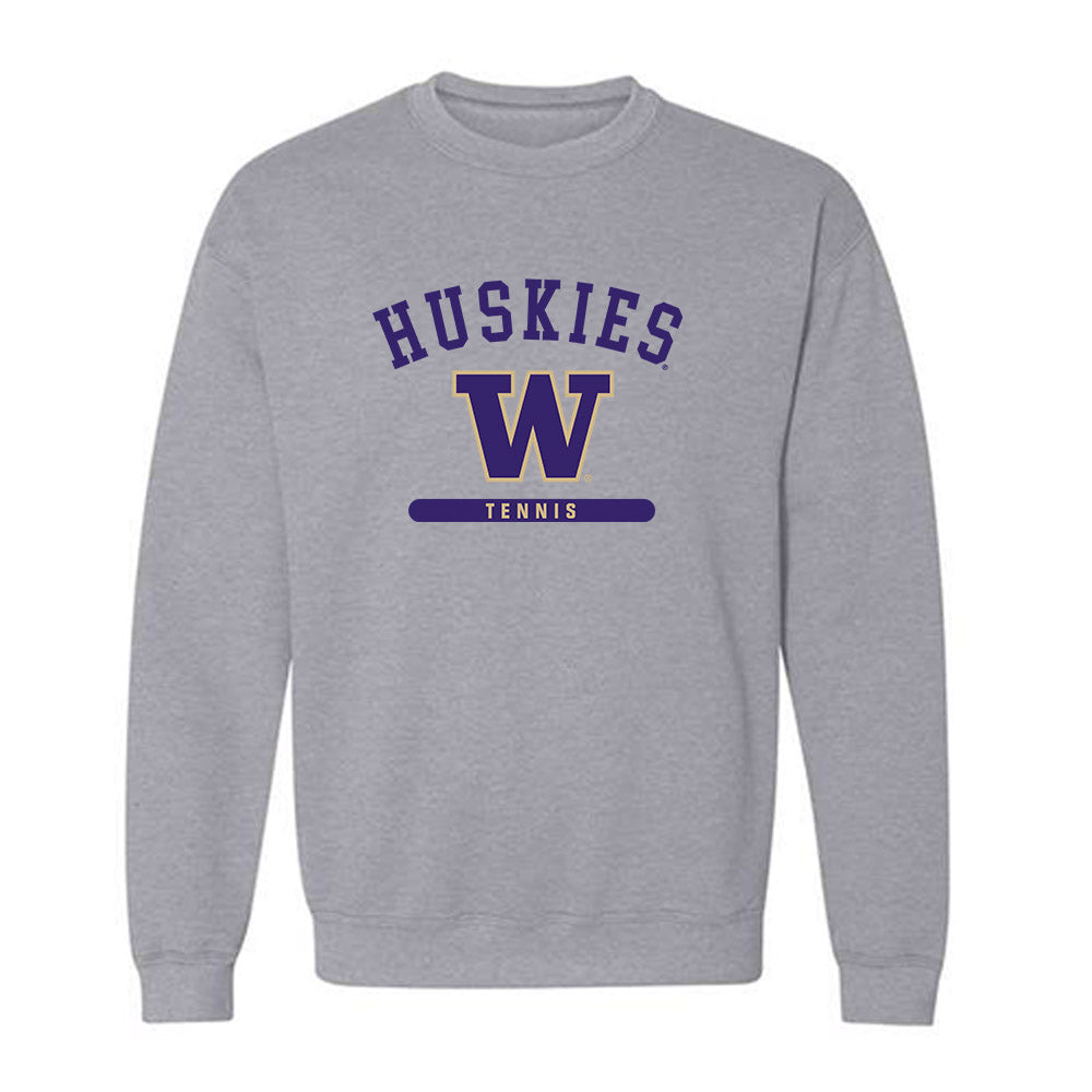 Washington - NCAA Men's Tennis : Soham Purohit - Classic Shersey Crewneck Sweatshirt-0