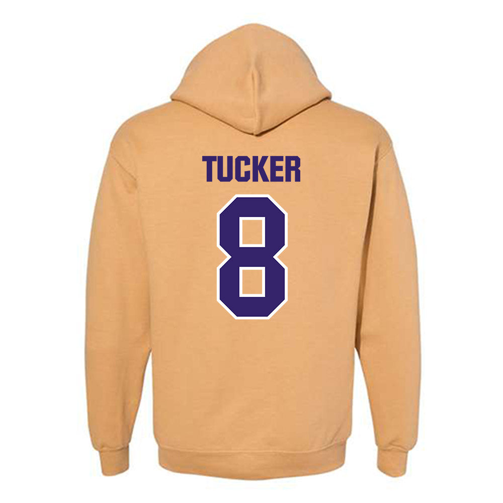 Washington - NCAA Men's Basketball : Bryson Tucker - Classic Shersey Hooded Sweatshirt-1