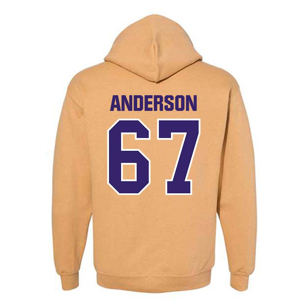 Washington - NCAA Football : Aidan Anderson - Classic Shersey Hooded Sweatshirt-1