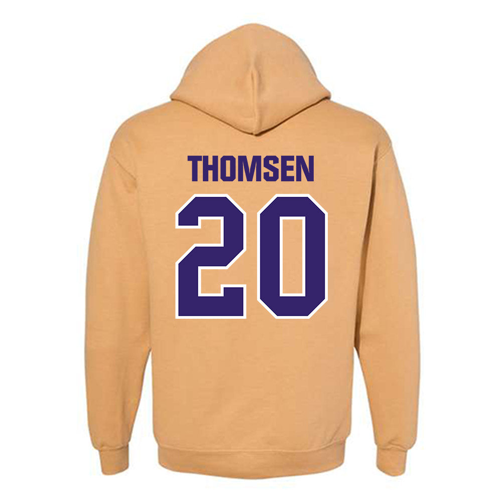 Washington - NCAA Softball : Allie Thomsen - Classic Shersey Hooded Sweatshirt-1