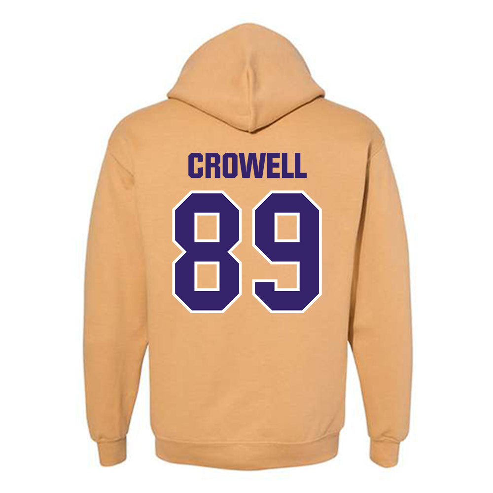 Washington - NCAA Football : Charlie Crowell - Classic Shersey Hooded Sweatshirt-1