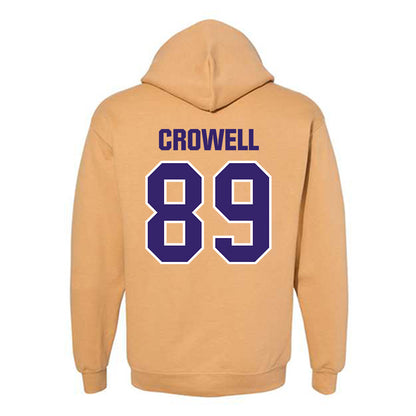 Washington - NCAA Football : Charlie Crowell - Classic Shersey Hooded Sweatshirt-1