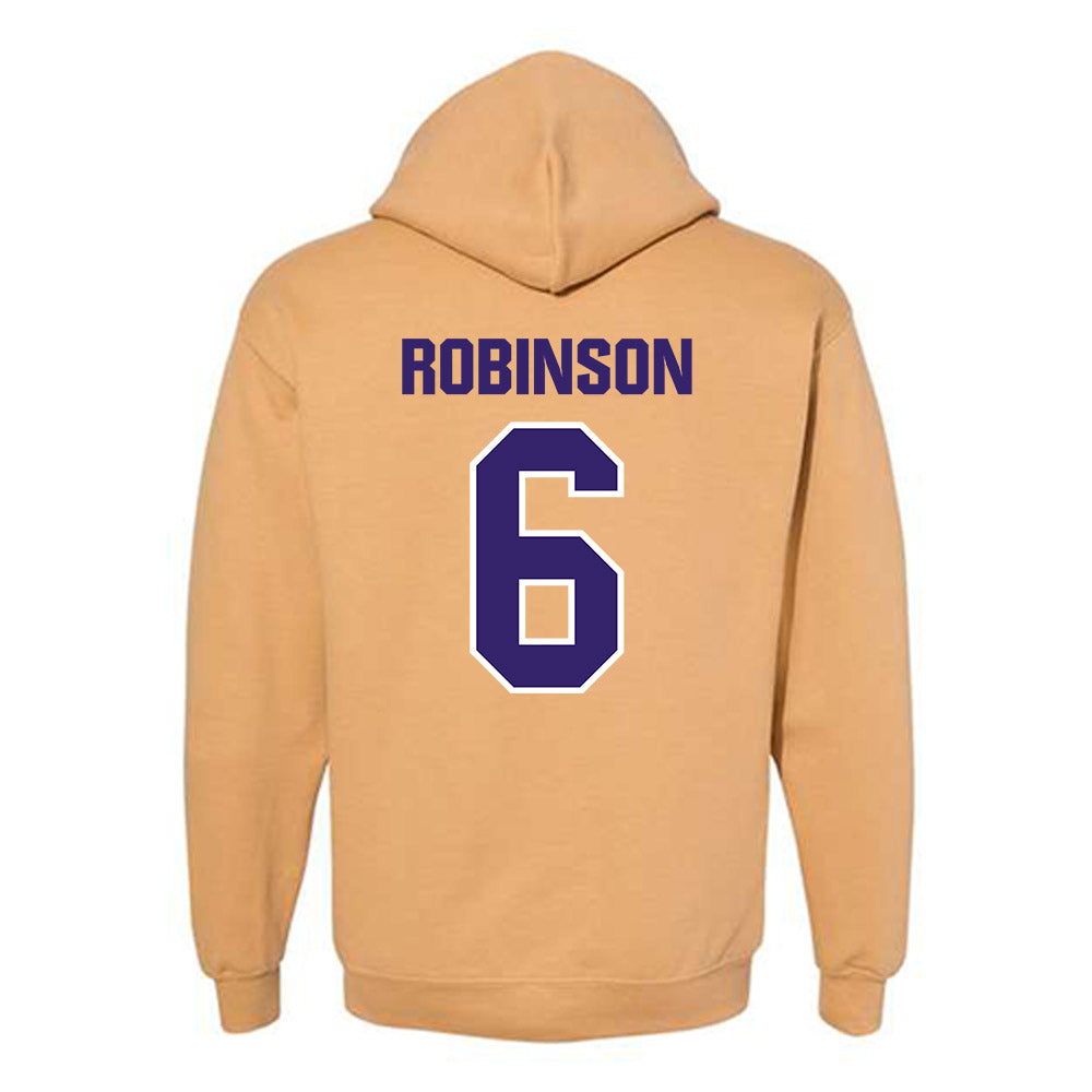 Washington - NCAA Football : Dylan Robinson - Classic Shersey Hooded Sweatshirt-1