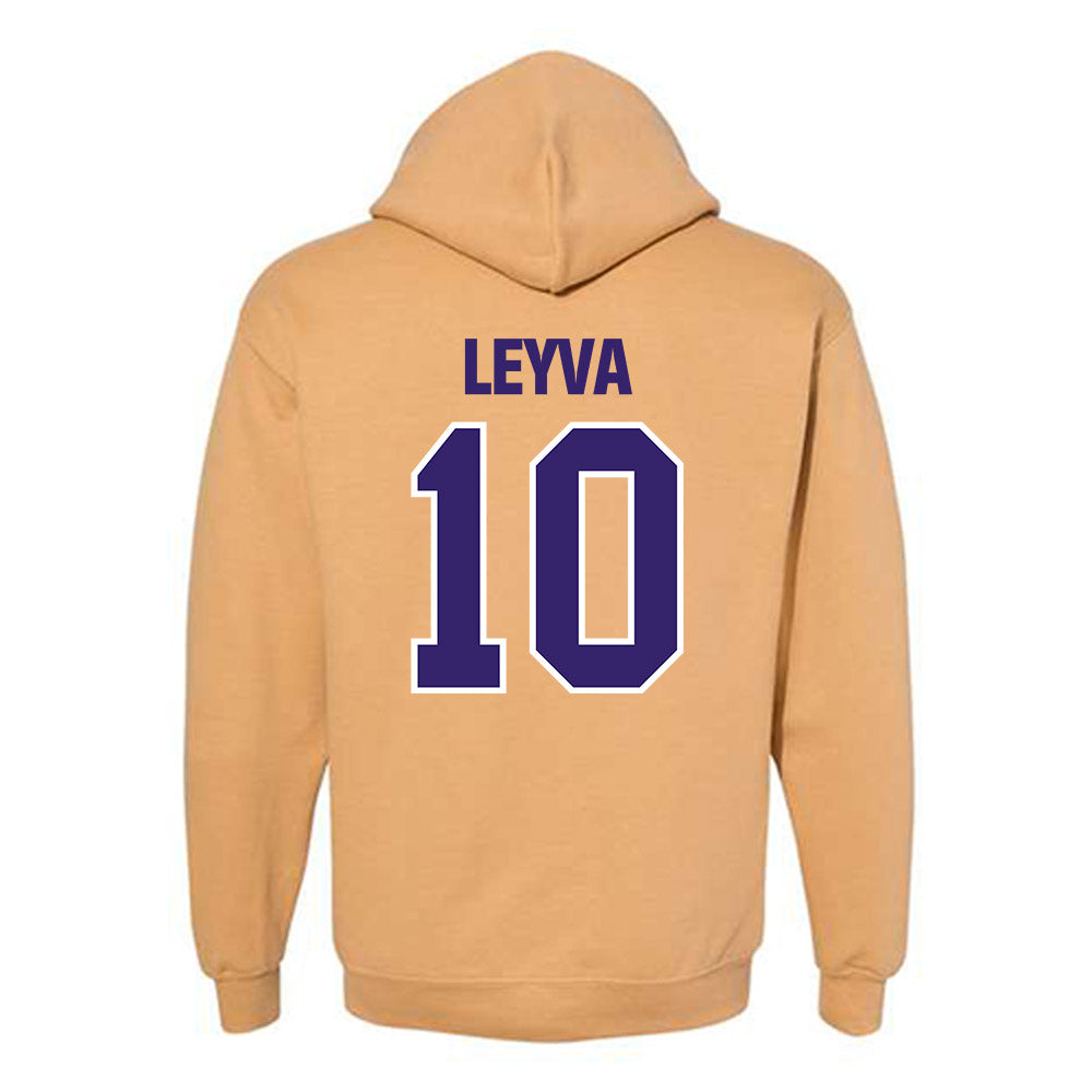Washington - NCAA Women's Soccer : Andrea Leyva - Classic Shersey Hooded Sweatshirt-1