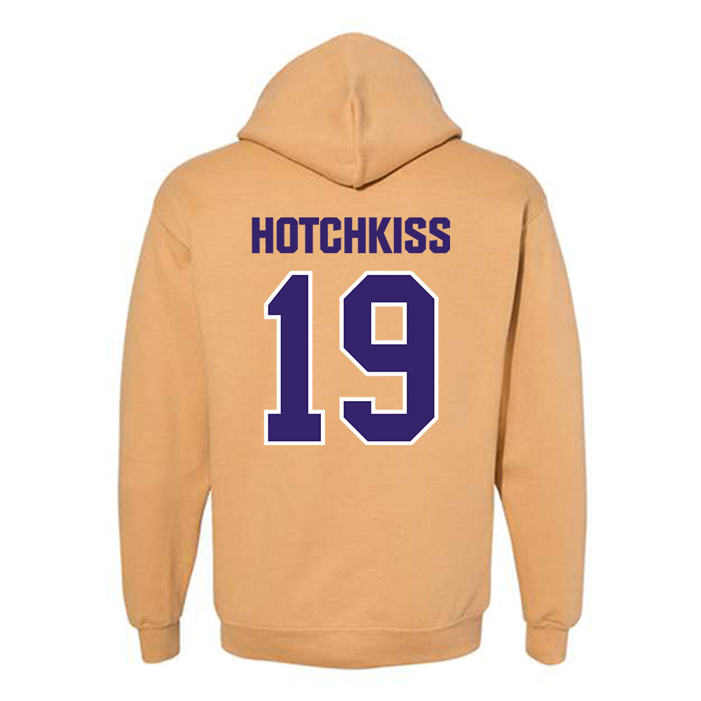 Washington - NCAA Baseball : Jackson Hotchkiss - Classic Shersey Hooded Sweatshirt-1