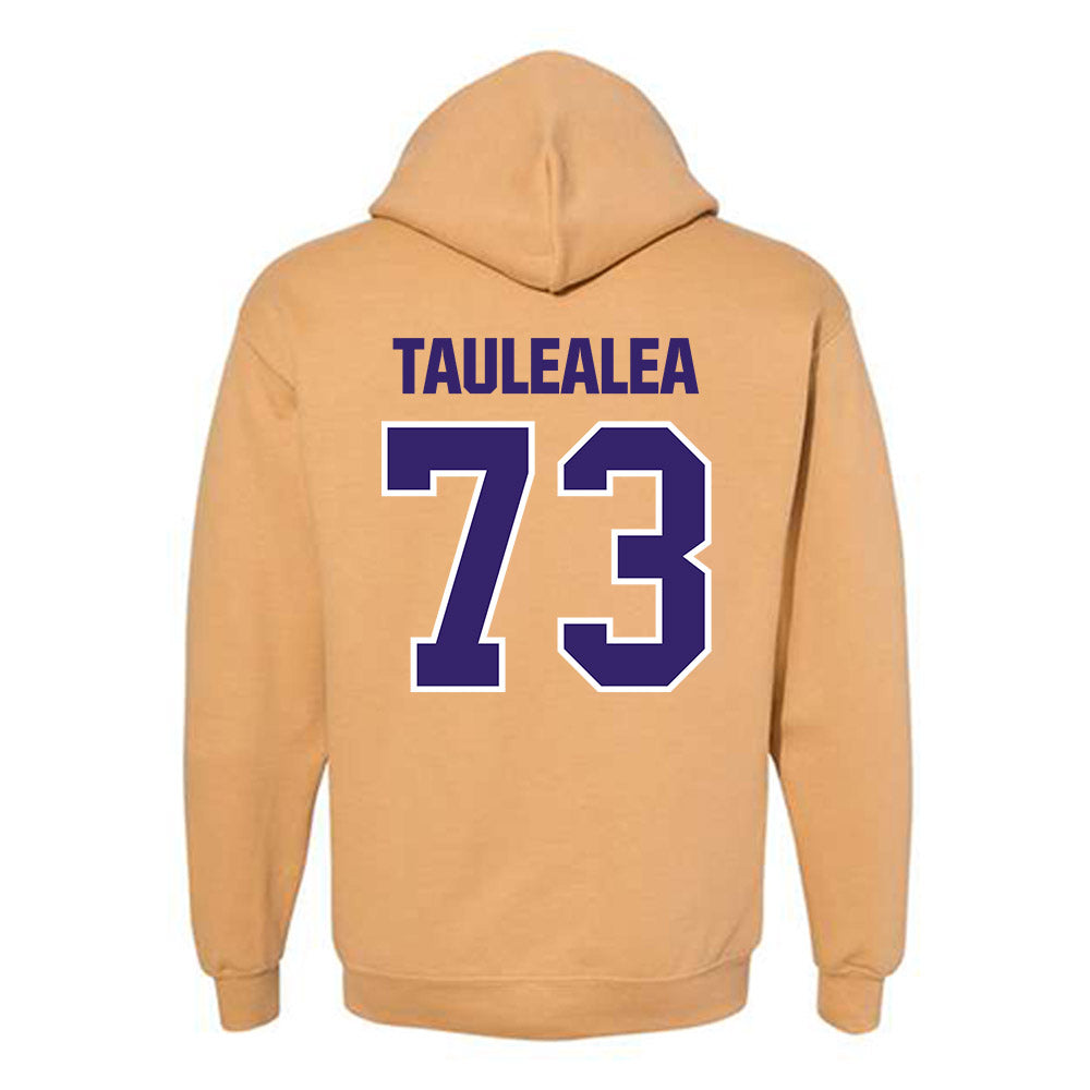 Washington - NCAA Football : Champ Taulealea - Classic Shersey Hooded Sweatshirt-1
