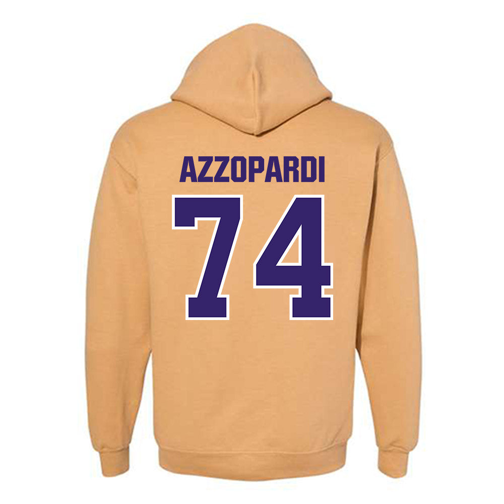 Washington - NCAA Football : Drew Azzopardi - Classic Shersey Hooded Sweatshirt-1