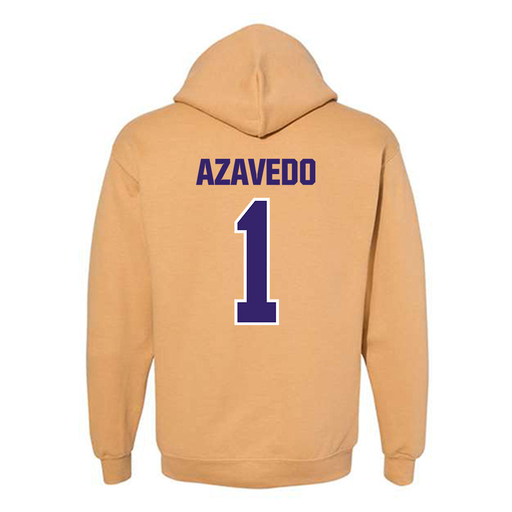 Washington - NCAA Women's Volleyball : Addy Azavedo - Classic Shersey Hooded Sweatshirt-1
