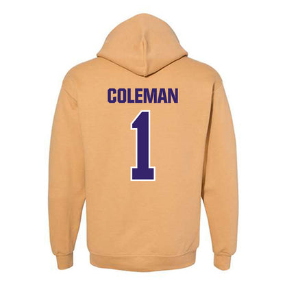 Washington - NCAA Football : Jonah Coleman - Classic Shersey Hooded Sweatshirt-1