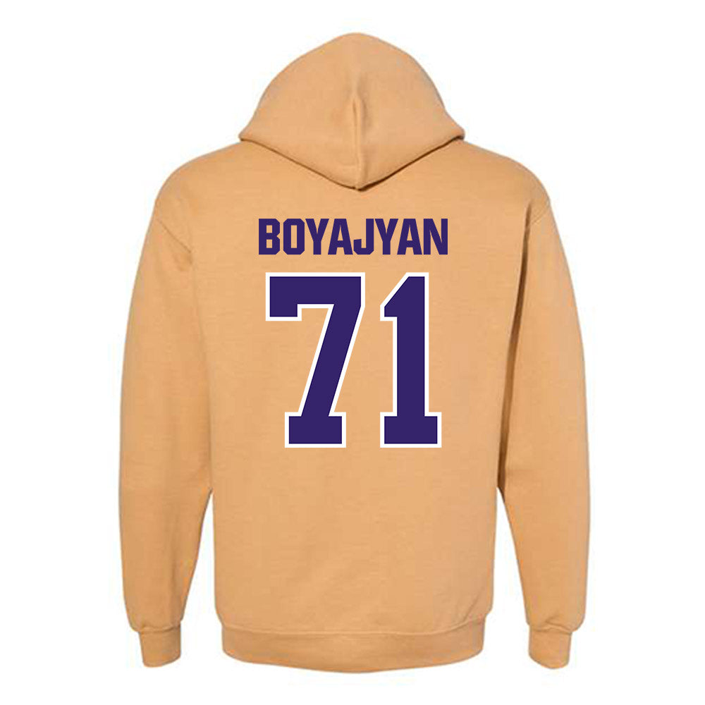 Washington - NCAA Football : Davit Boyajyan - Classic Shersey Hooded Sweatshirt-1