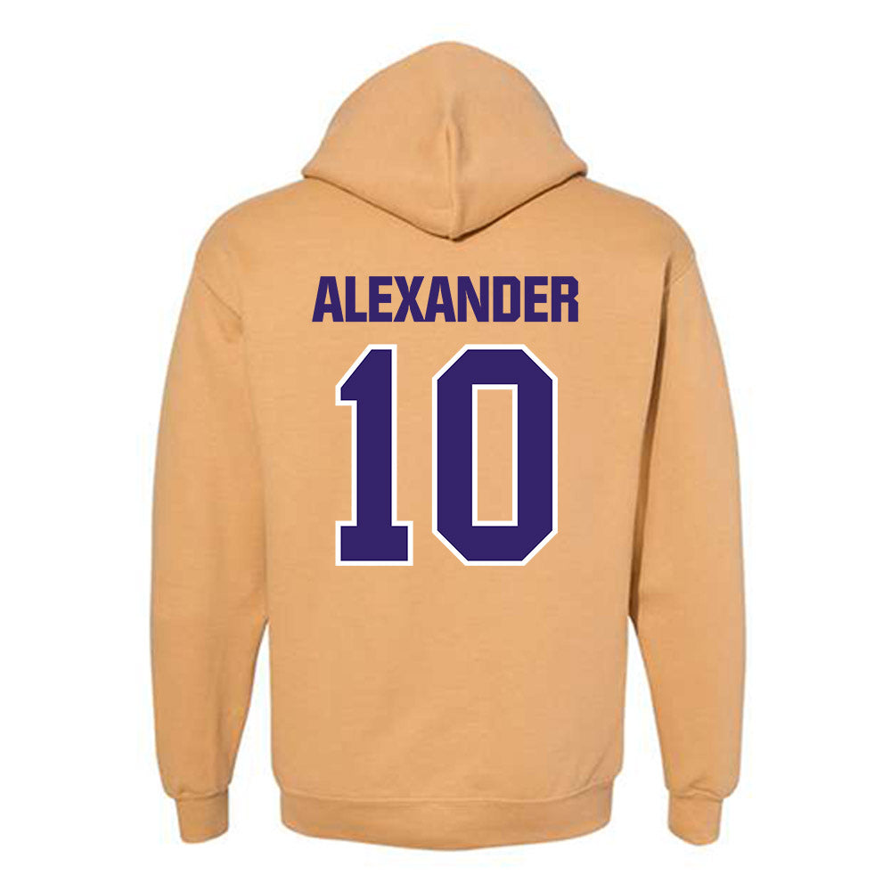 Washington - NCAA Football : Xe'ree Alexander - Classic Shersey Hooded Sweatshirt-1