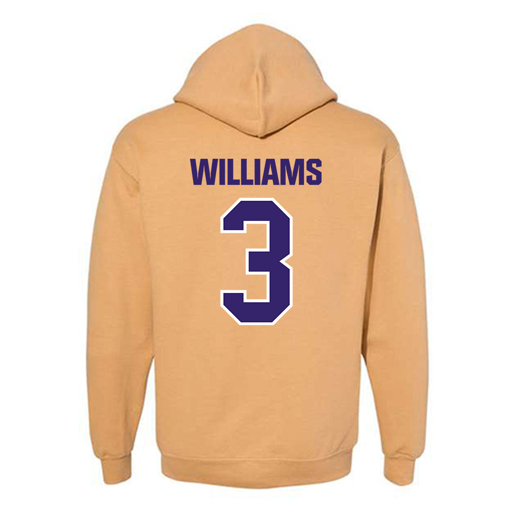 Washington - NCAA Football : Rashid Williams - Classic Shersey Hooded Sweatshirt-1
