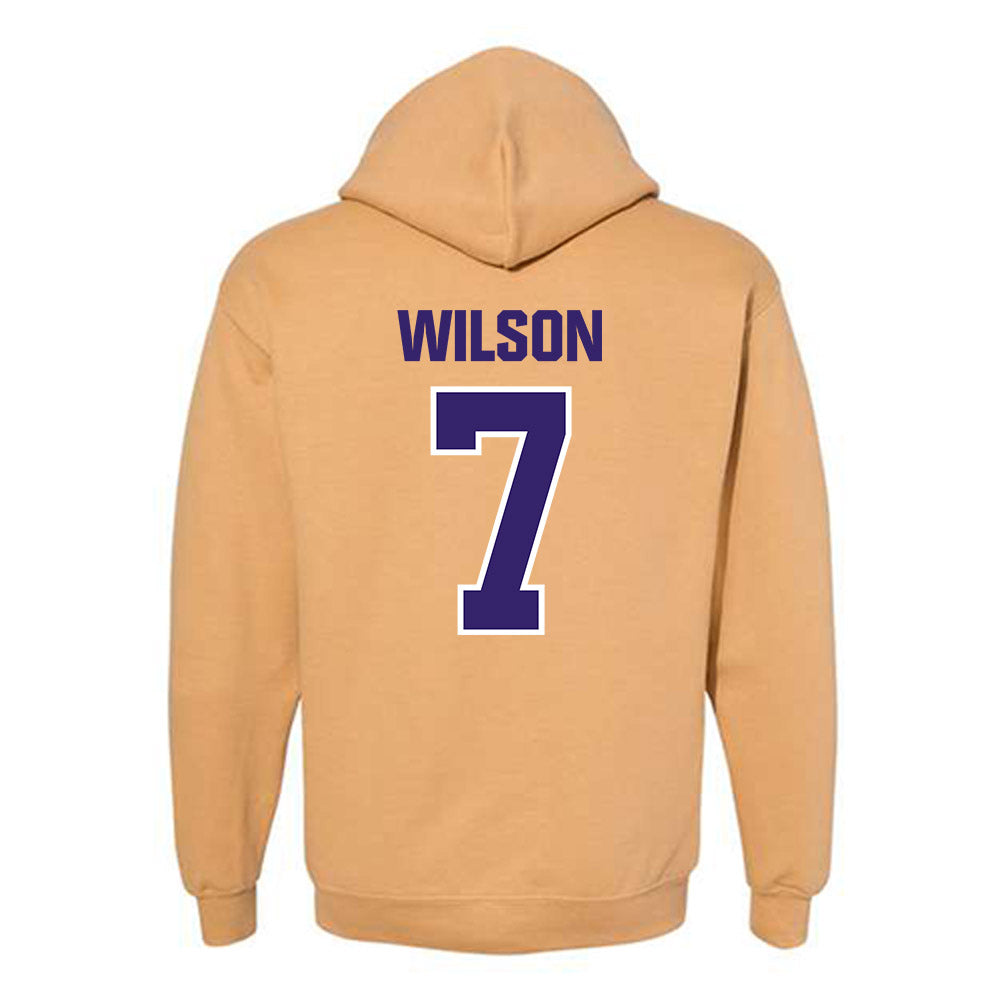Washington - NCAA Baseball : Blake Wilson - Classic Shersey Hooded Sweatshirt-1