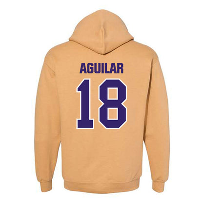 Washington - NCAA Women's Soccer : Vanessa Aguilar - Classic Shersey Hooded Sweatshirt-1