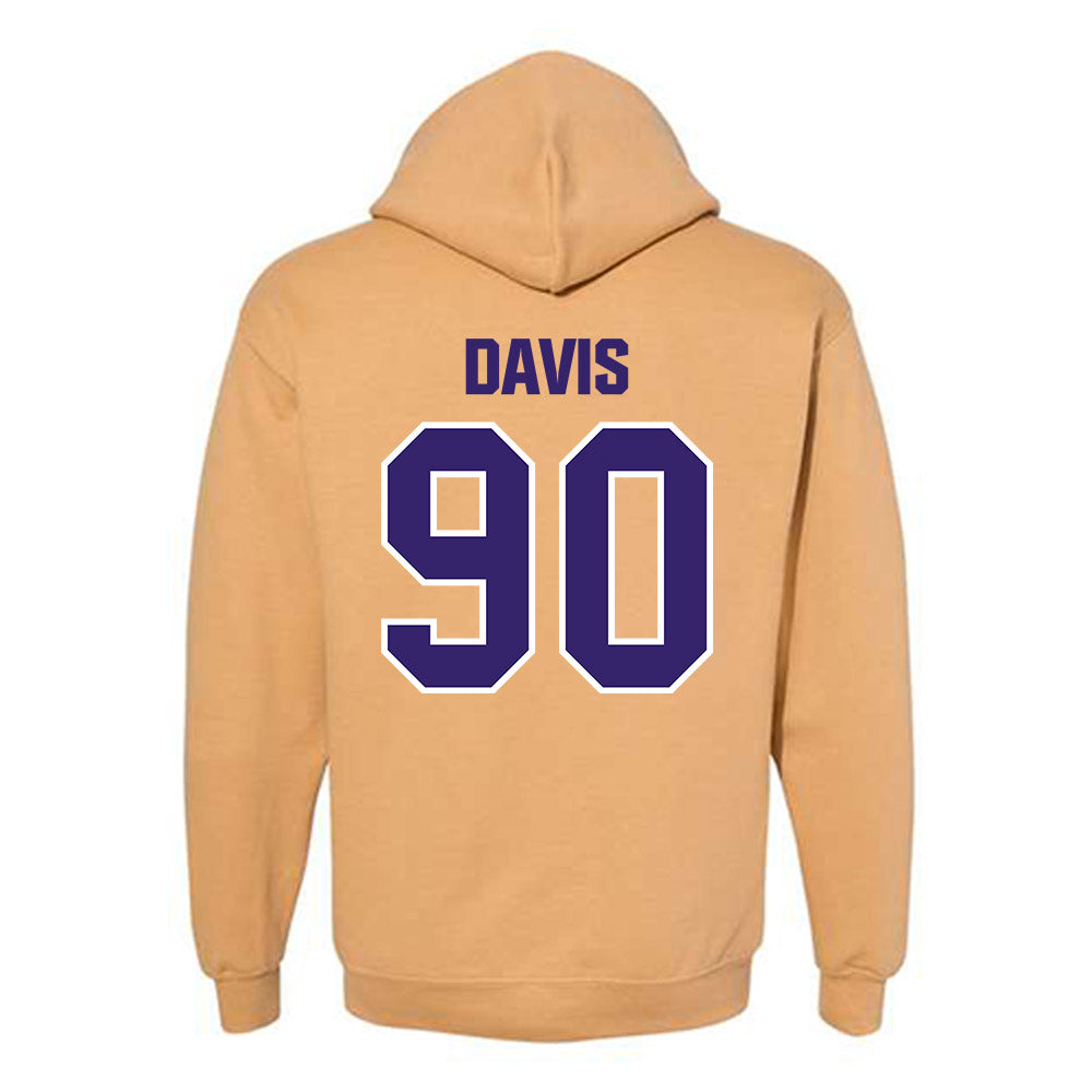Washington - NCAA Football : Elinneus Davis - Classic Shersey Hooded Sweatshirt-1