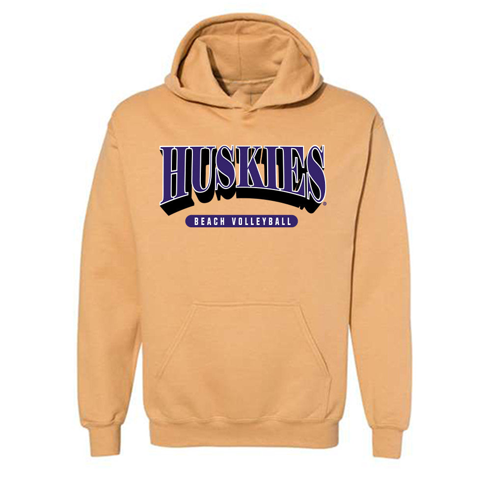 Washington - NCAA Beach Volleyball : Alina Urzua - Classic Shersey Hooded Sweatshirt-0