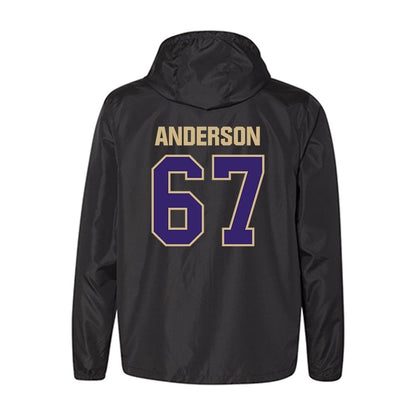 Washington - NCAA Football : Aidan Anderson - Windbreaker-1