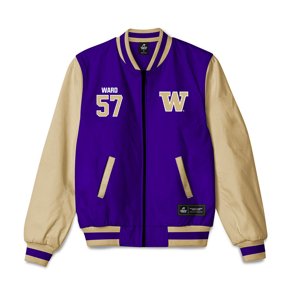 Washington - NCAA Football : Anthony Ward - Bomber Jacket-0
