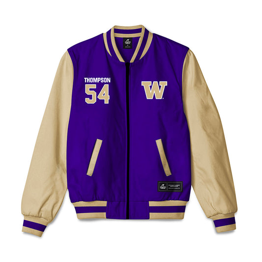 Washington - NCAA Football : Anterio Thompson - Bomber Jacket-0