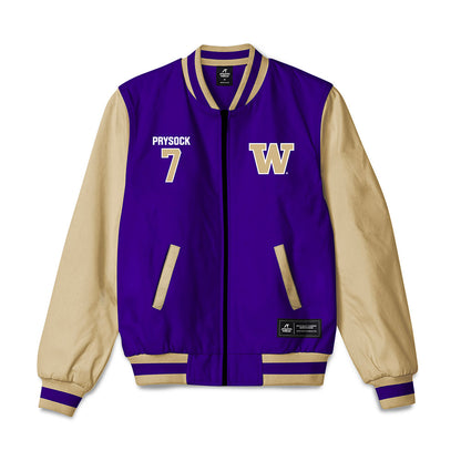 Washington - NCAA Football : Ephesians Prysock - Bomber Jacket-0
