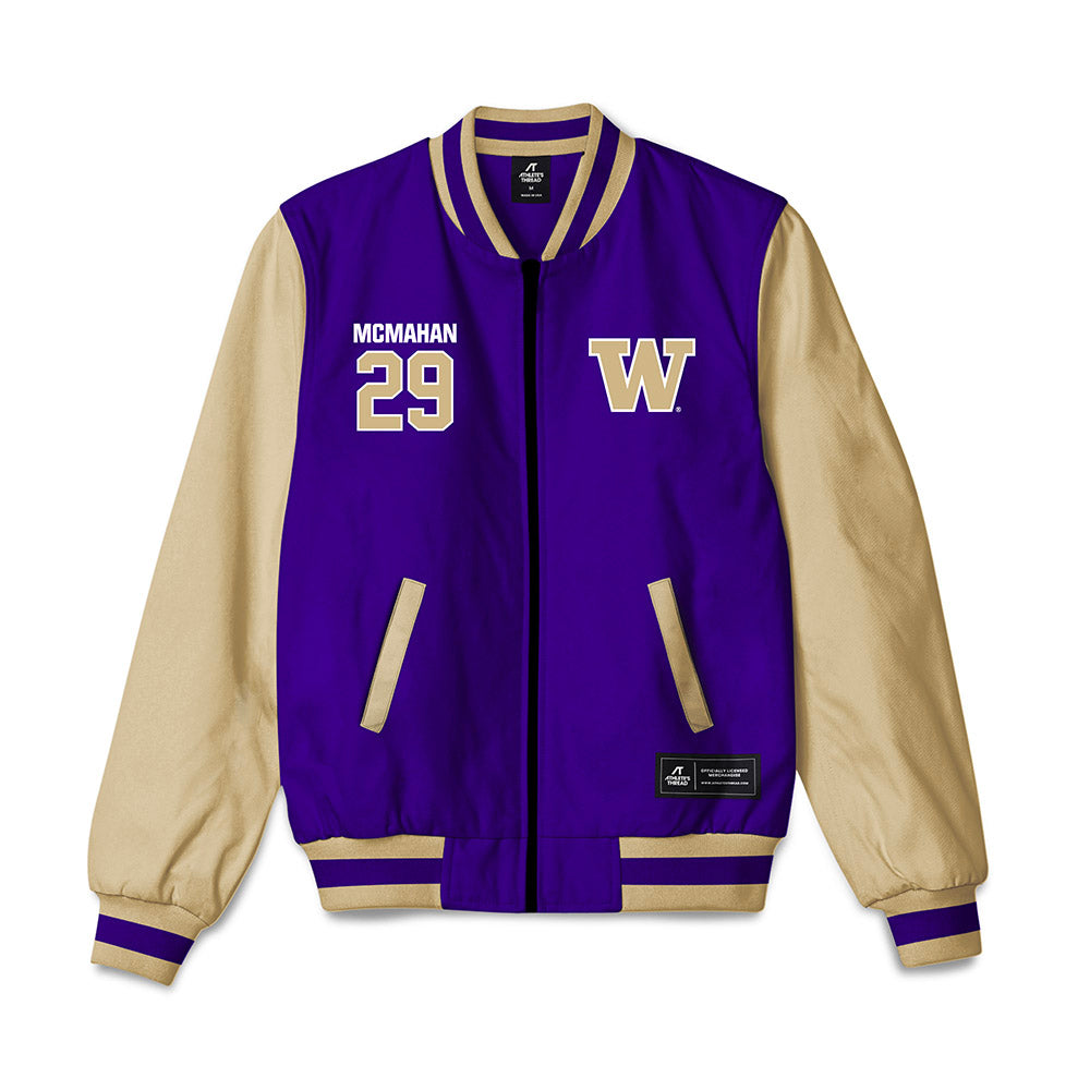 Washington - NCAA Football : Julian McMahan - Bomber Jacket-0