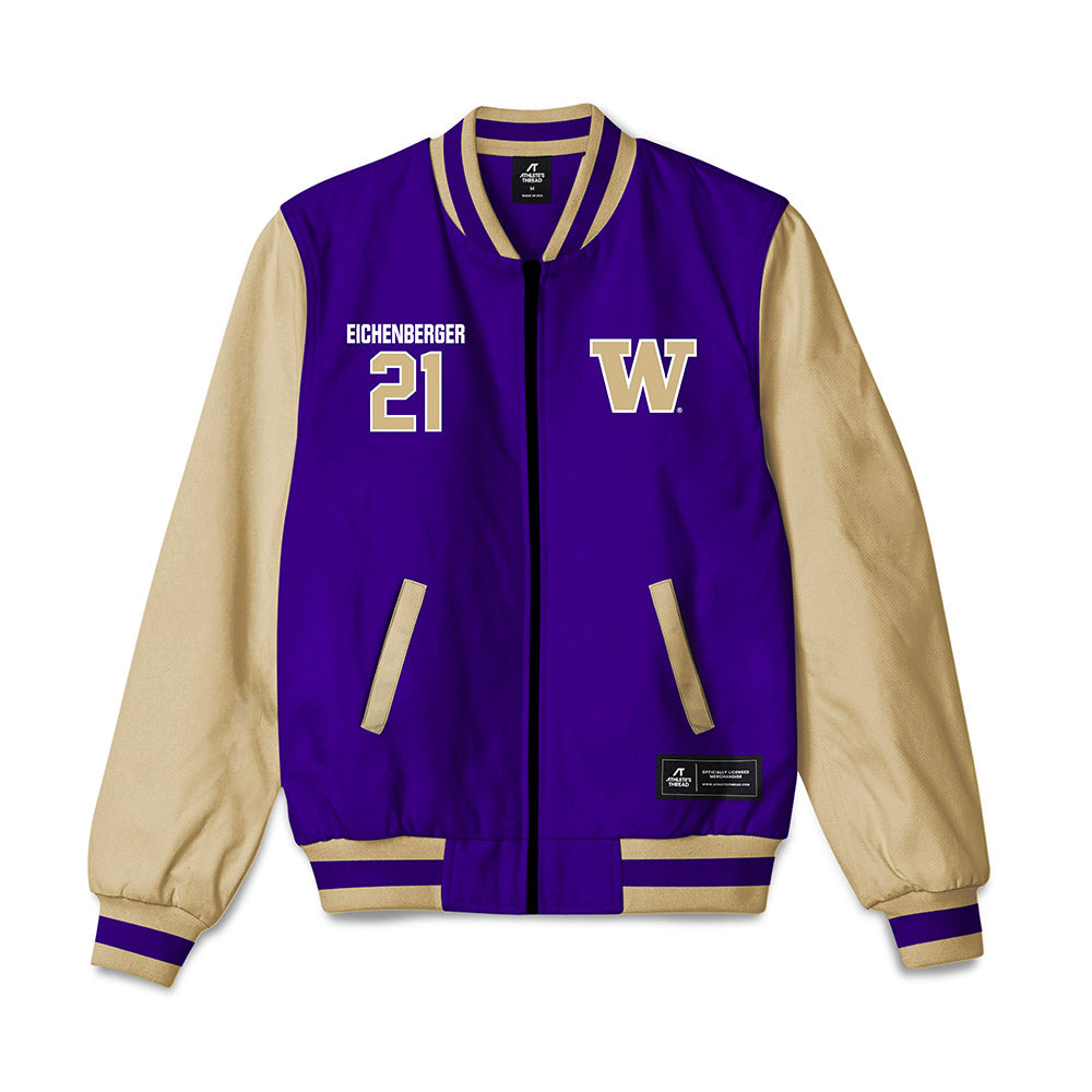 Washington - NCAA Women's Soccer : Kalea Eichenberger - Bomber Jacket-0