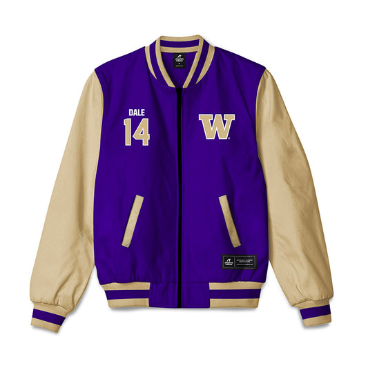 Washington - NCAA Men's Soccer : Joe Dale - Bomber Jacket-0
