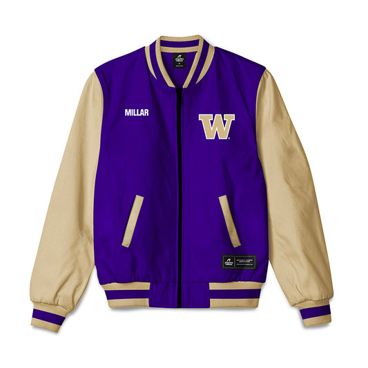 Washington - NCAA Men's Golf : Grady Millar - Bomber Jacket-0