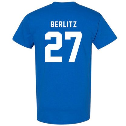 CCSU - NCAA Football : Derek Berlitz - T-Shirt-1