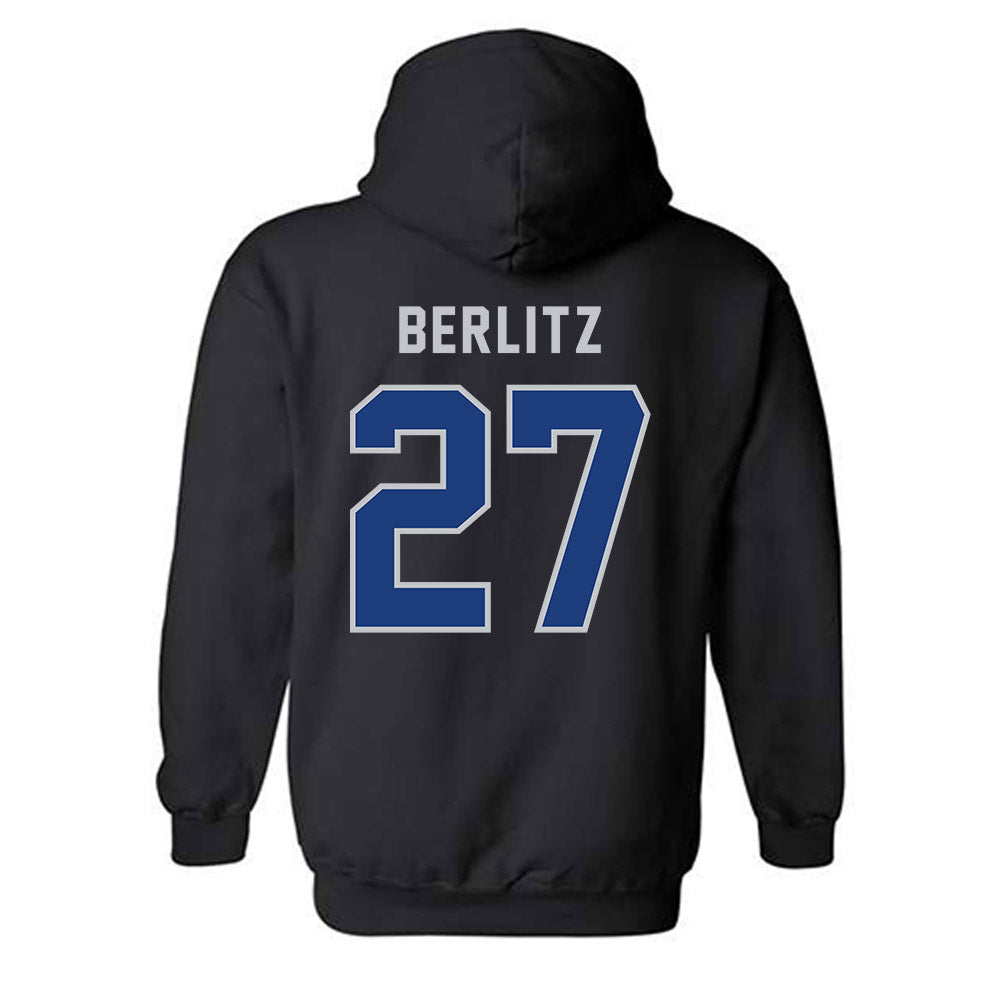 CCSU - NCAA Football : Derek Berlitz - Hooded Sweatshirt-1