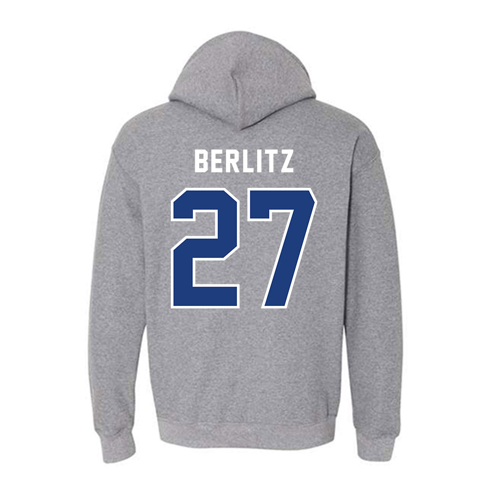 CCSU - NCAA Football : Derek Berlitz - Hooded Sweatshirt-1