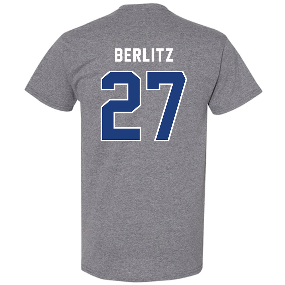 CCSU - NCAA Football : Derek Berlitz - T-Shirt-1