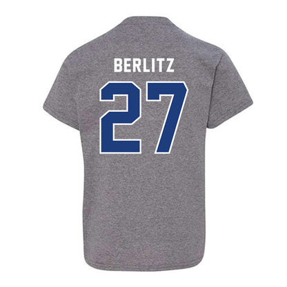 CCSU - NCAA Football : Derek Berlitz - Youth T-Shirt-1