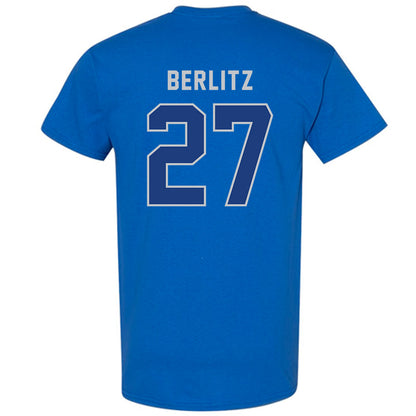 CCSU - NCAA Football : Derek Berlitz - T-Shirt-1