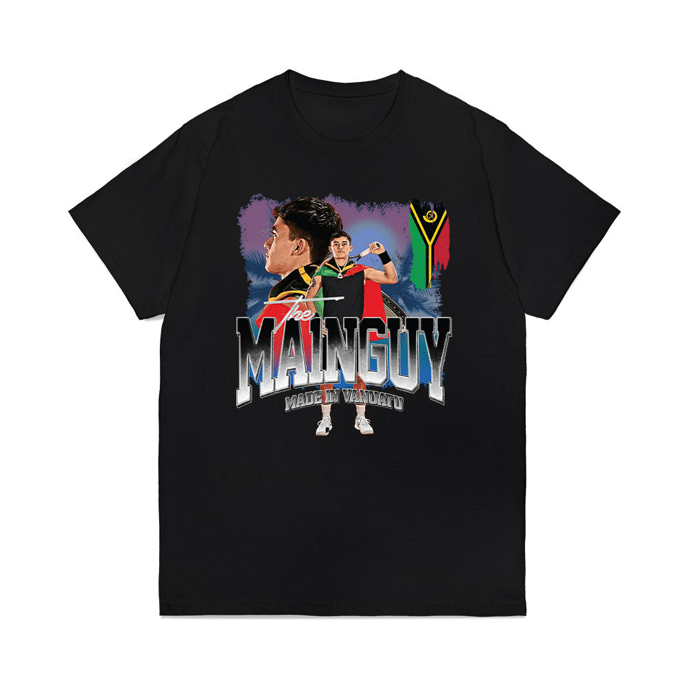 Buffalo - NCAA Men's Tennis : Clement Mainguy - Collage Premium T-Shirt-0