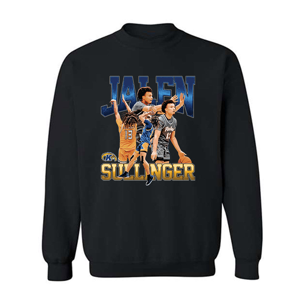 Kent State - NCAA Men's Basketball : Jalen Sullinger - Player Collage Crewneck Sweatshirt-0