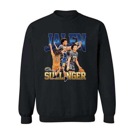Kent State - NCAA Men's Basketball : Jalen Sullinger - Player Collage Crewneck Sweatshirt-0