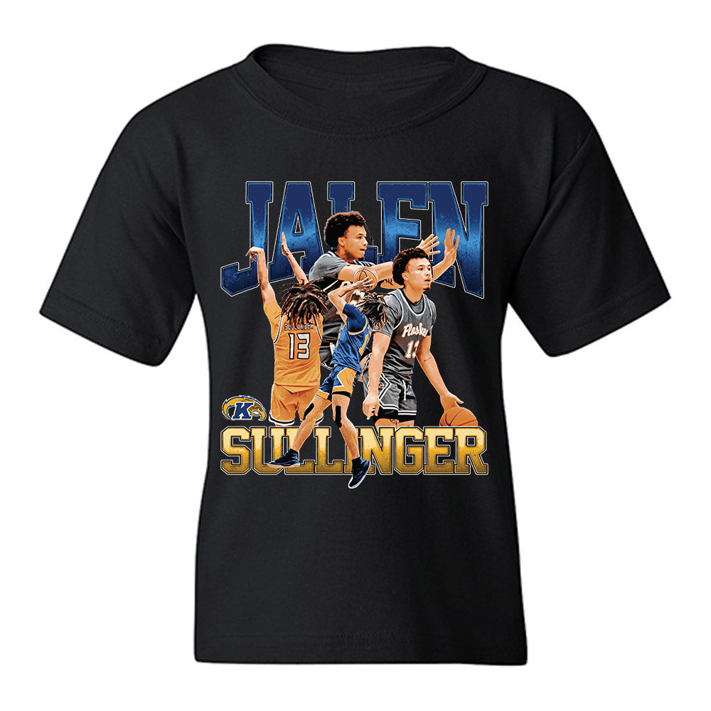 Kent State - NCAA Men's Basketball : Jalen Sullinger - Player Collage Youth T-Shirt-0