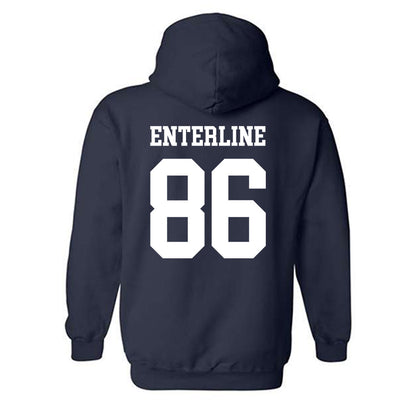 Penn State - NCAA Football : Aaron Enterline - Classic Shersey Hooded Sweatshirt-1