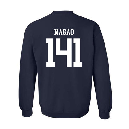 Penn State - NCAA Wrestling : Aaron Nagao - Classic Shersey Crewneck Sweatshirt-1