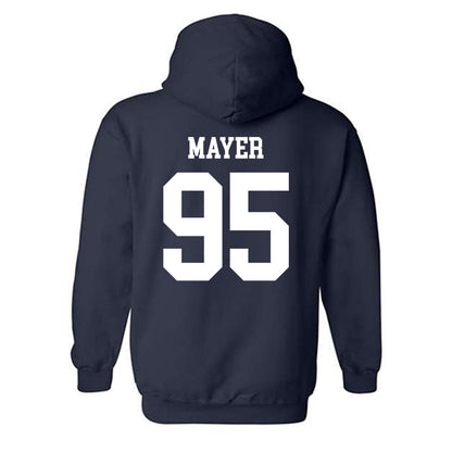 Penn State - NCAA Football : Jordan Mayer - Classic Shersey Hooded Sweatshirt-1