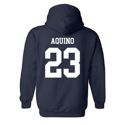 Penn State - NCAA Men's Lacrosse : Hunter Aquino - Classic Shersey Hooded Sweatshirt-1