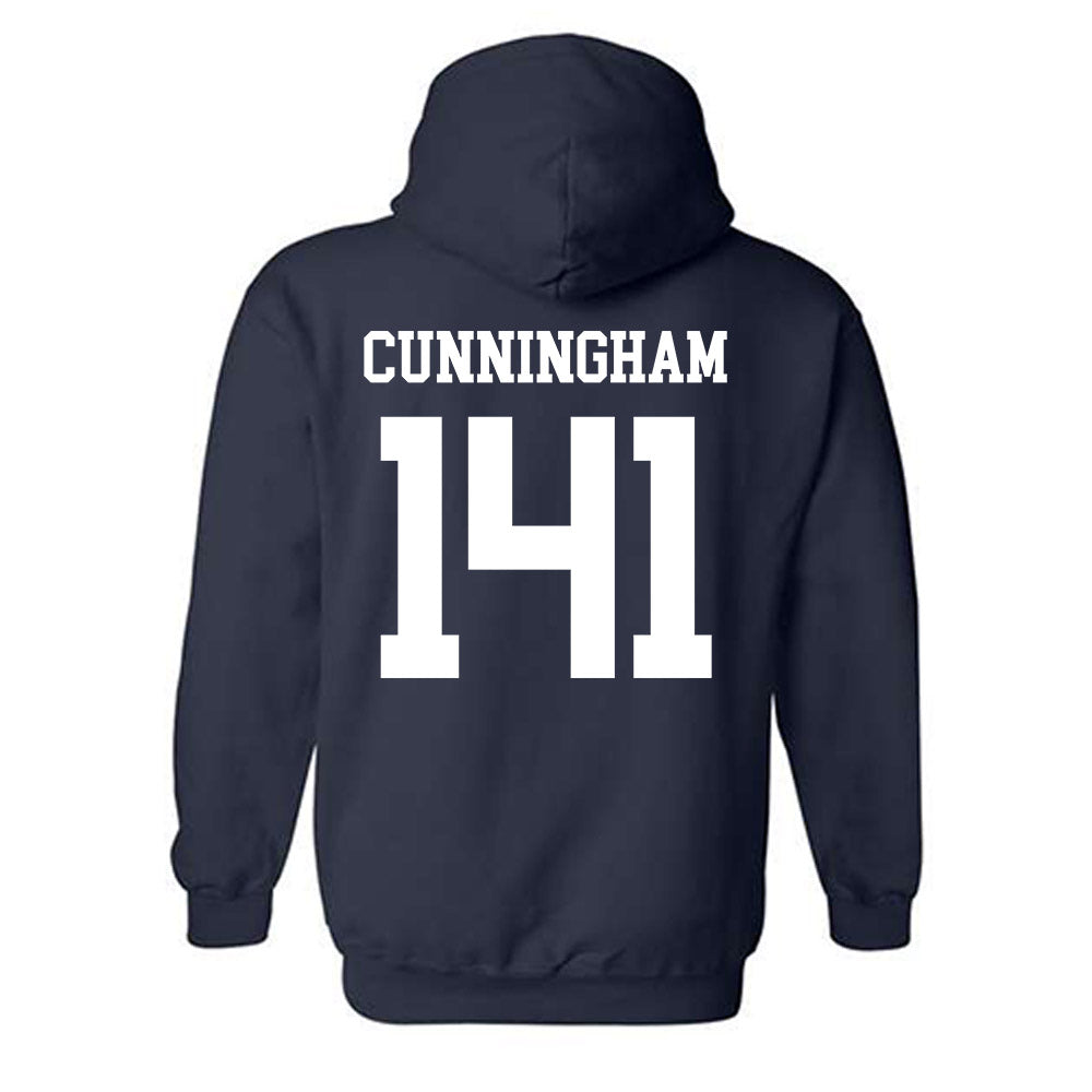 Penn State - NCAA Wrestling : Hayden Cunningham - Classic Shersey Hooded Sweatshirt-1