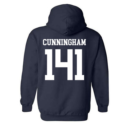 Penn State - NCAA Wrestling : Hayden Cunningham - Classic Shersey Hooded Sweatshirt-1
