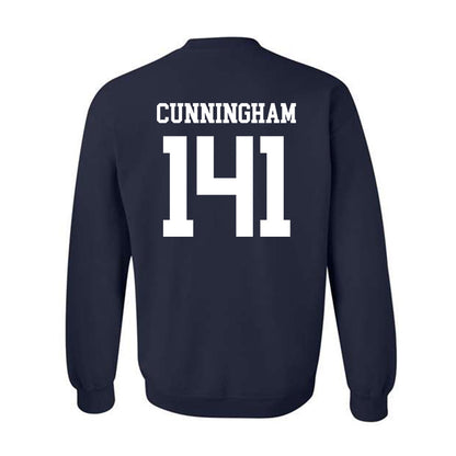 Penn State - NCAA Wrestling : Hayden Cunningham - Classic Shersey Crewneck Sweatshirt-1