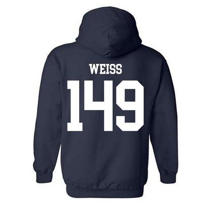 Penn State - NCAA Wrestling : Brock Weiss - Classic Shersey Hooded Sweatshirt-1
