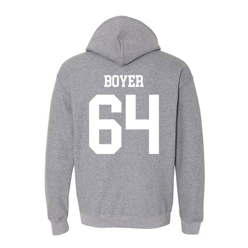 Penn State - NCAA Football : Eagan Boyer - Classic Shersey Hooded Sweatshirt-1